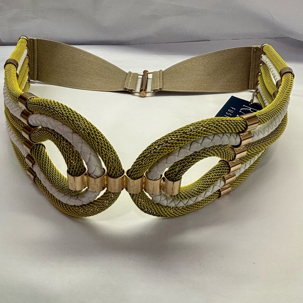 Raina Large Spago Stretch Belt